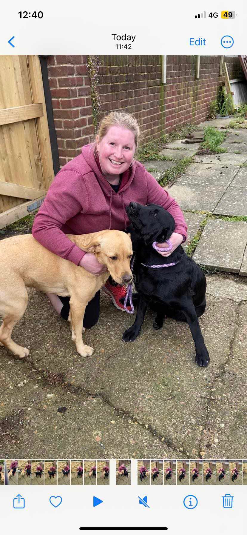 I can collect your dog from anywhere across the Island at any time between 9am and 2pm.

I provides a loving and fun dog walking service in and around Sandown.
Monday - Sunday service
dog walk, pet care, fully insured, first aid trained